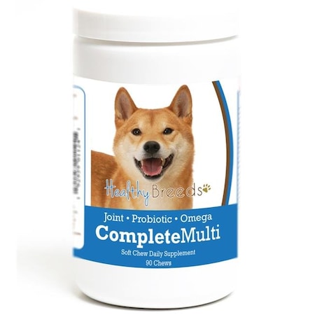 Healthy Breeds Healthy Breeds 192959011241 Shiba Inu all in one Multivitamin Soft Chew - 90 Count 192959011241